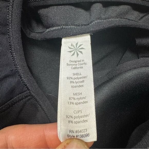 Athleta Black Athletic Tank Top Size Small - Picture 4 of 8